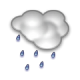 Lluvia moderada